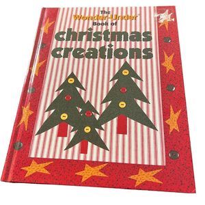 The Wonder-Under Book Of Christmas Creations Hardback Book Family Holiday Crafts